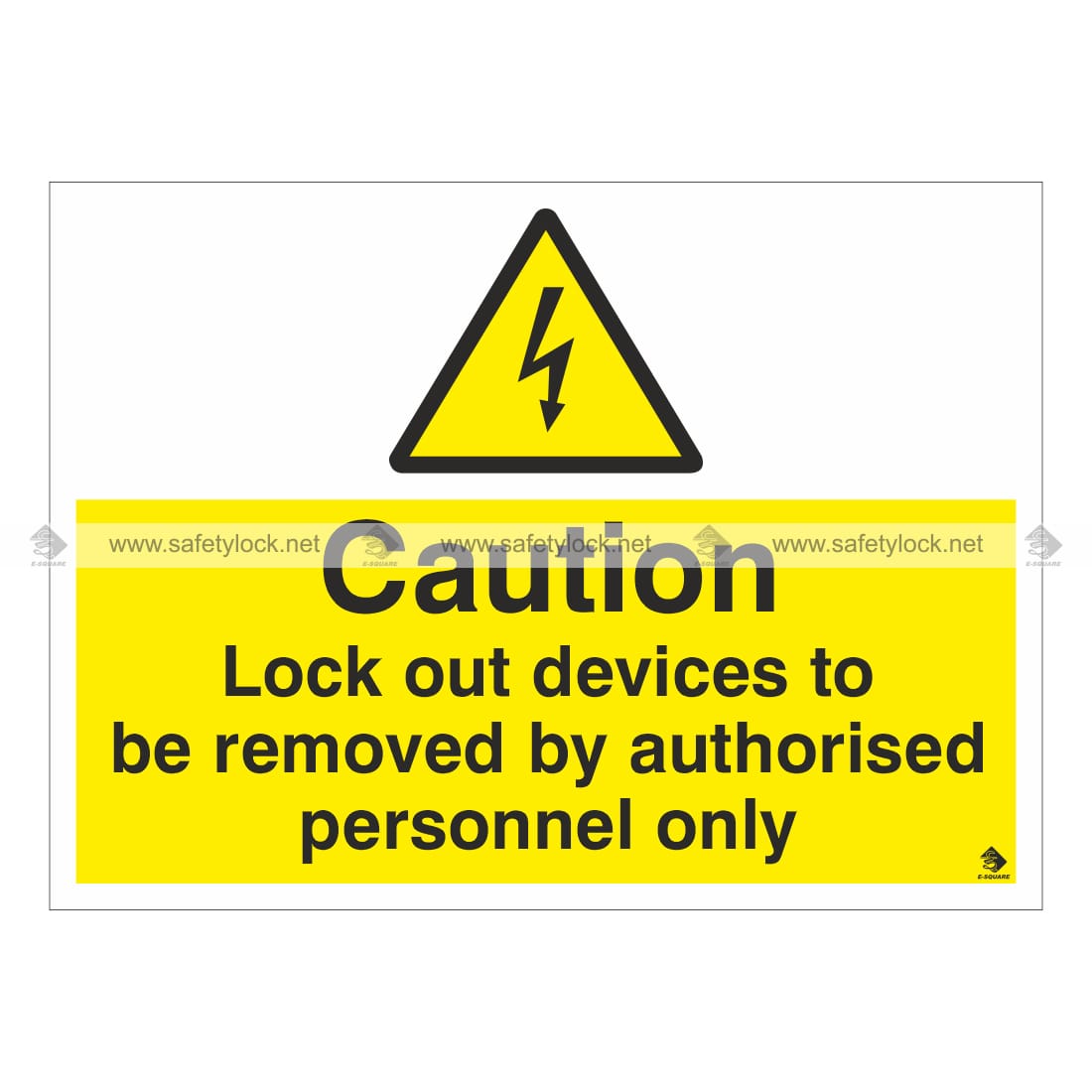 caution safety lockout labels