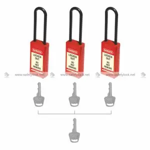 di-electrical padlock