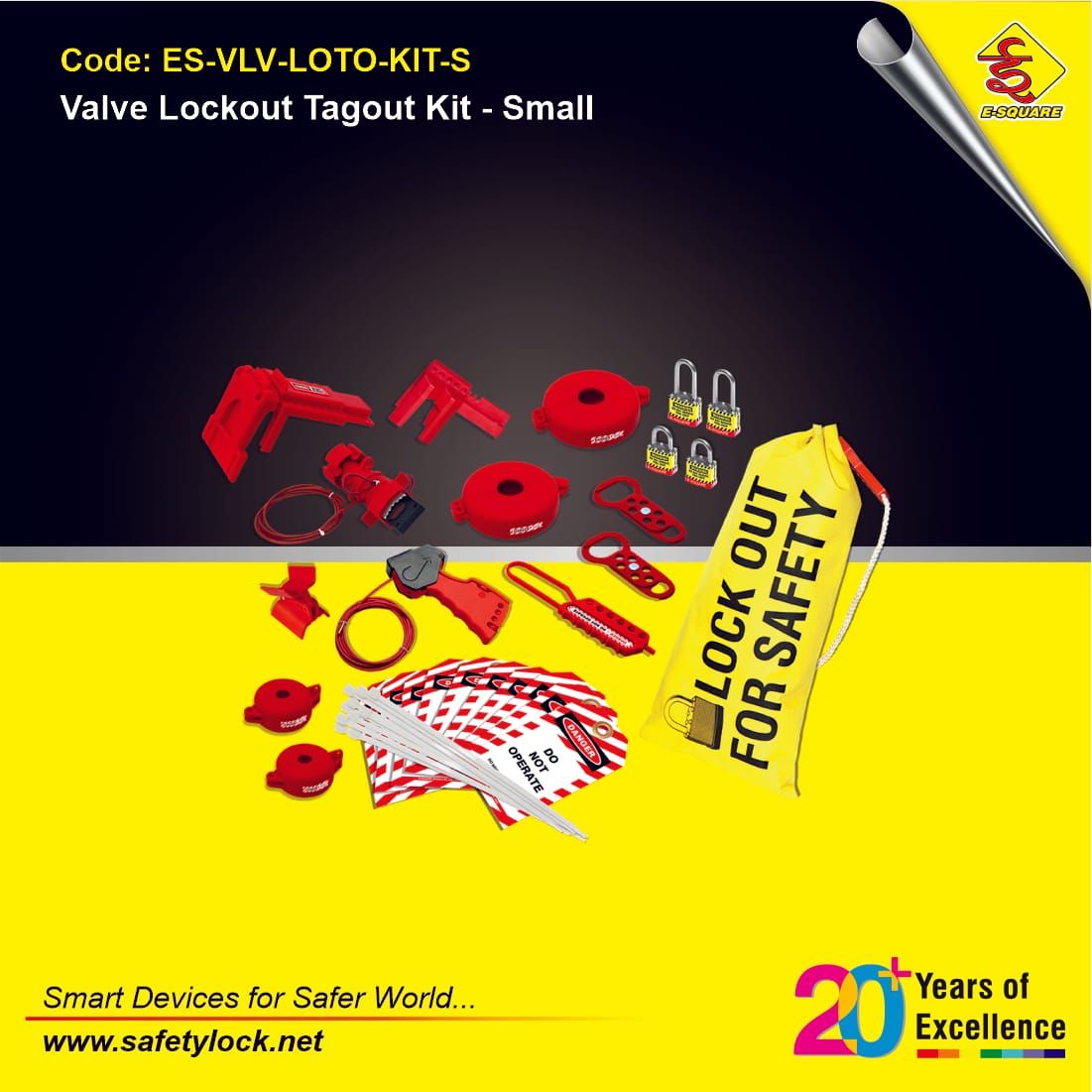 E-Square valve lockout kit
