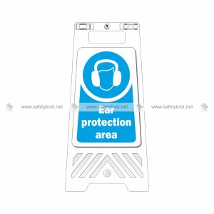 ear protection area floor stand