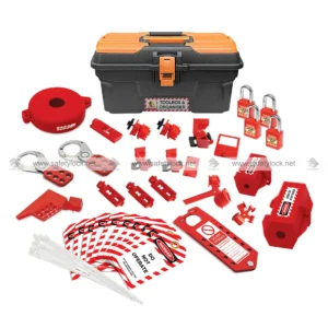 electrical and valve lockout kit for industrial safety