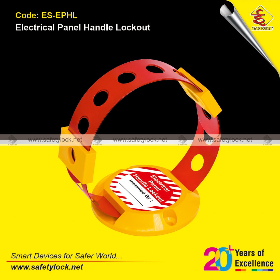 electrical panel handle lockout device