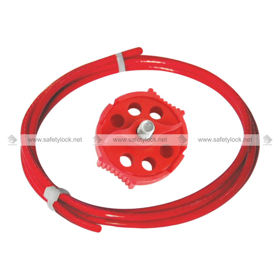 EML with 2 Meter Vinyl Coated Steel Cable Without Loop for Industrial Lockout Tagout Safety and Energy Isolation by E-Square Alliance