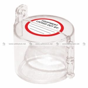 flexible cocoon lockout device for push button