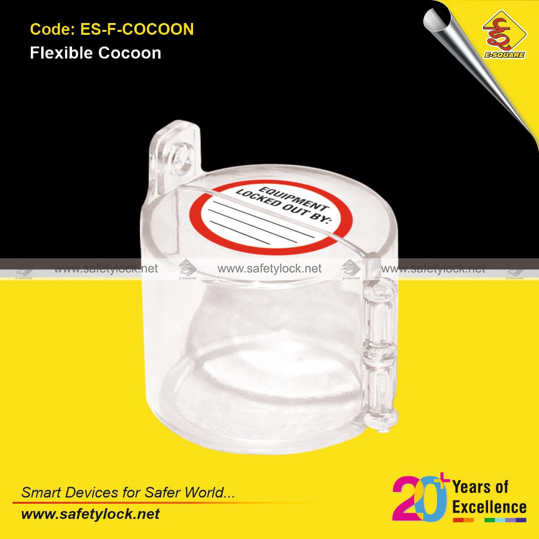 flexible cocoon lockout device