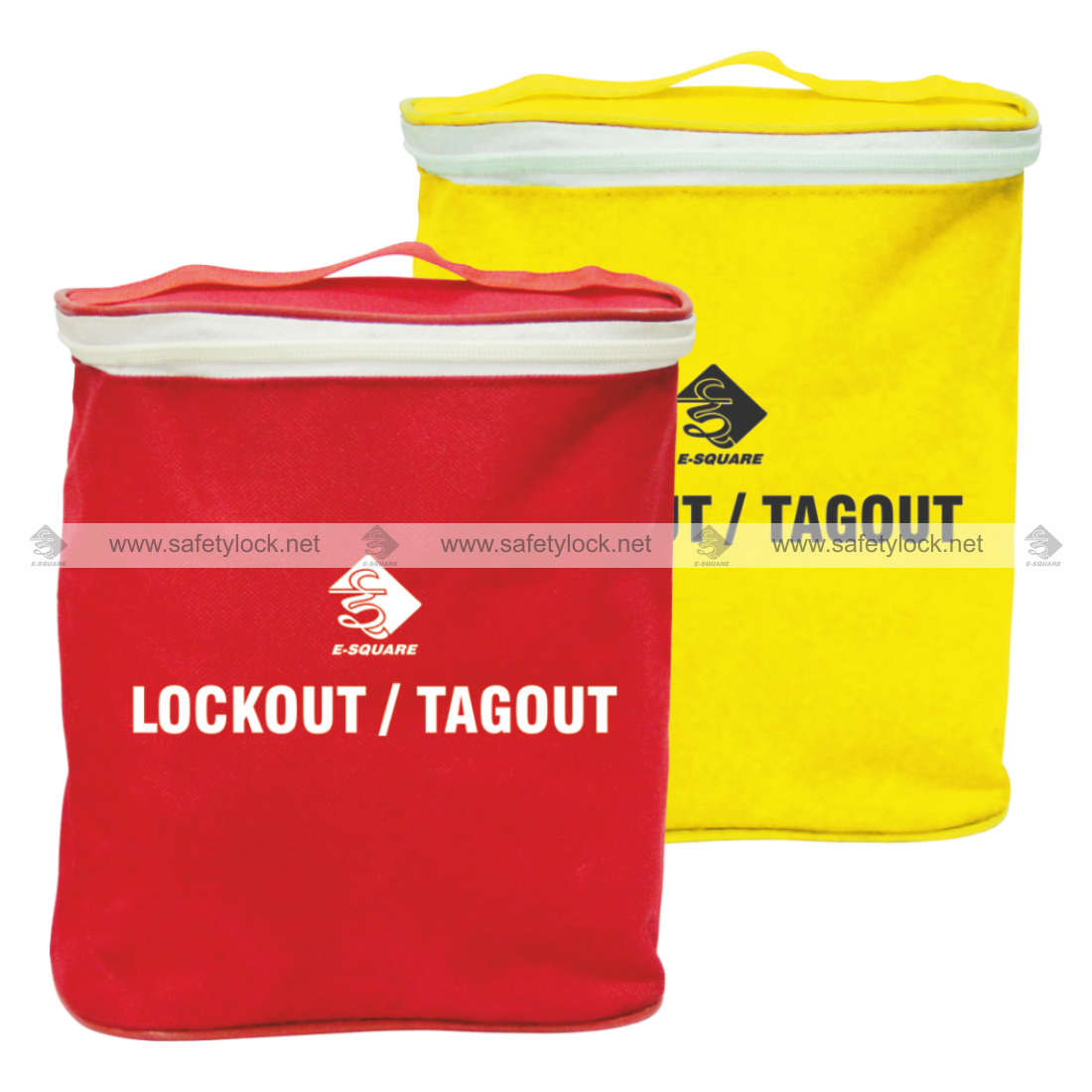 Lockout Tagout - Red Shoulder Bag - E-Square