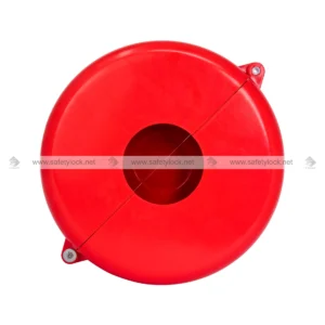 Hinged Gate Valve Lockout for 165 to 254 mm Handle Wheel Diameter used in Industrial Lockout Tagout by E-Square Alliance