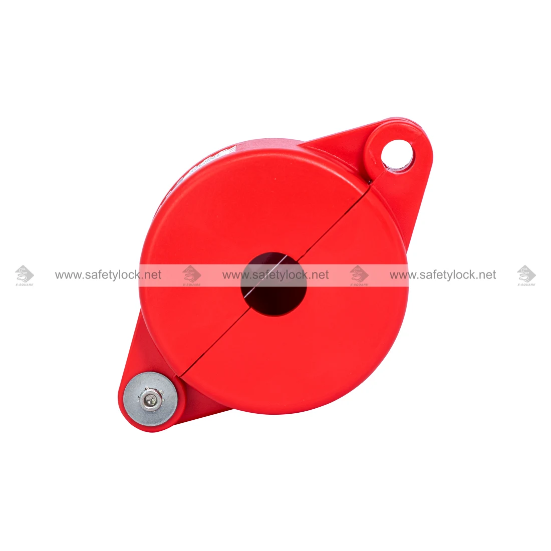 Hinged Gate Valve Lockout for 25 to 63.5 mm Handle Wheel Diameter for Industrial Valve Isolation and Lockout Tagout Applications