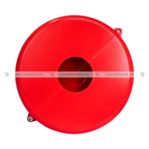 Hinged Gate Valve Lockout for 254 to 355 mm Handle Wheel Diameter used in Industrial Lockout Tagout by E-Square Alliance