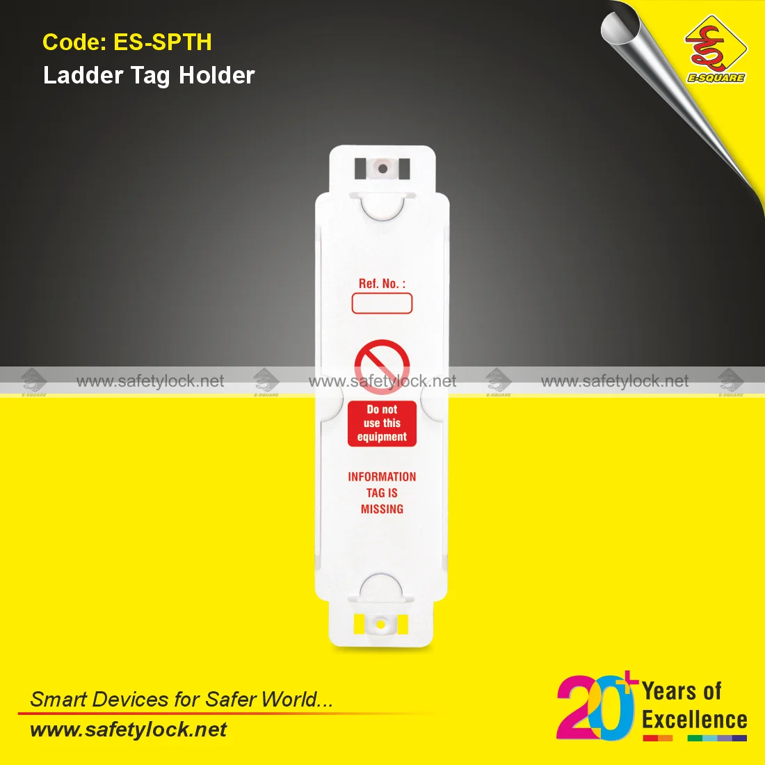 ladder tag holder