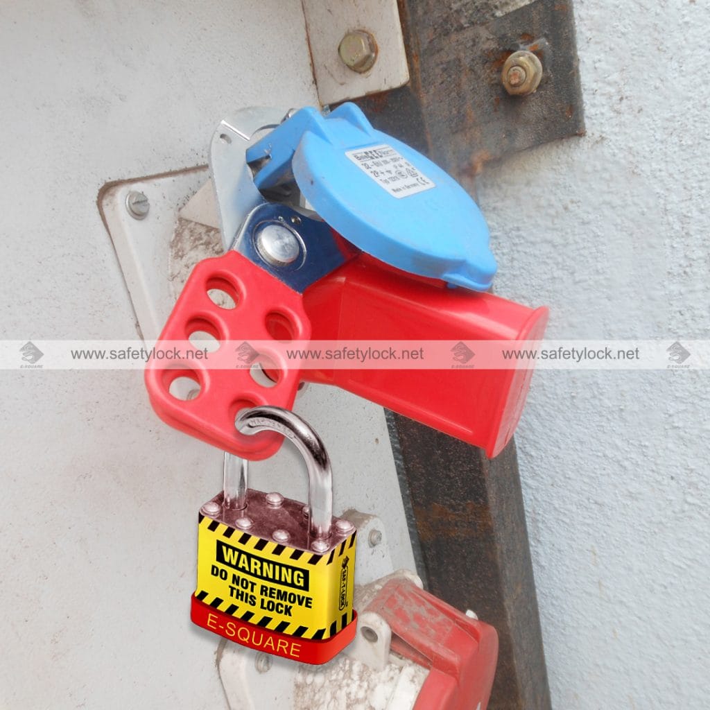 Lockout Padlock with Regular Shackle - Key Different | E-Square