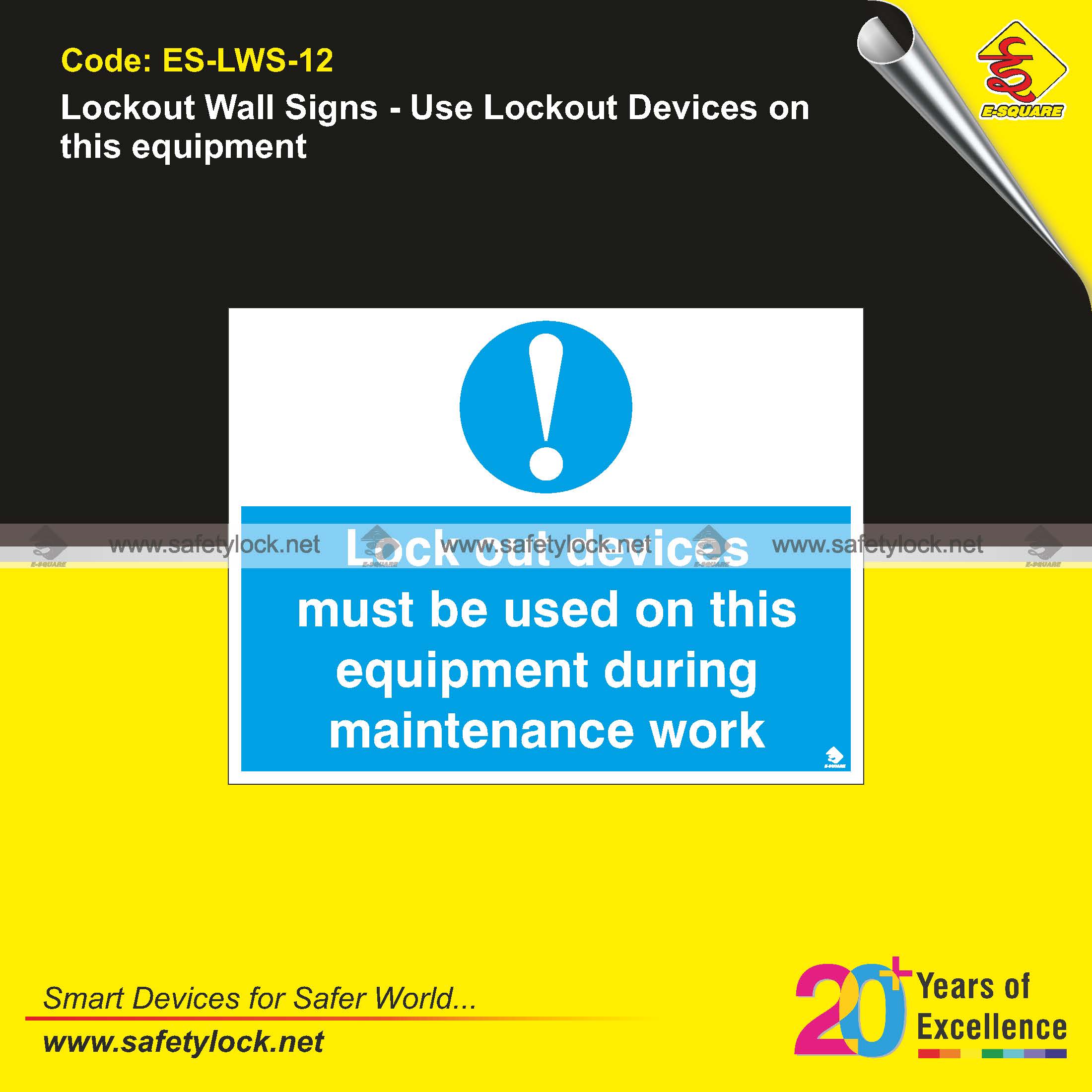 large wall signs for machines
