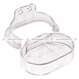 lockout device for electrical panel holes