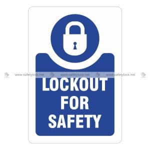 lockout for safety marking labels