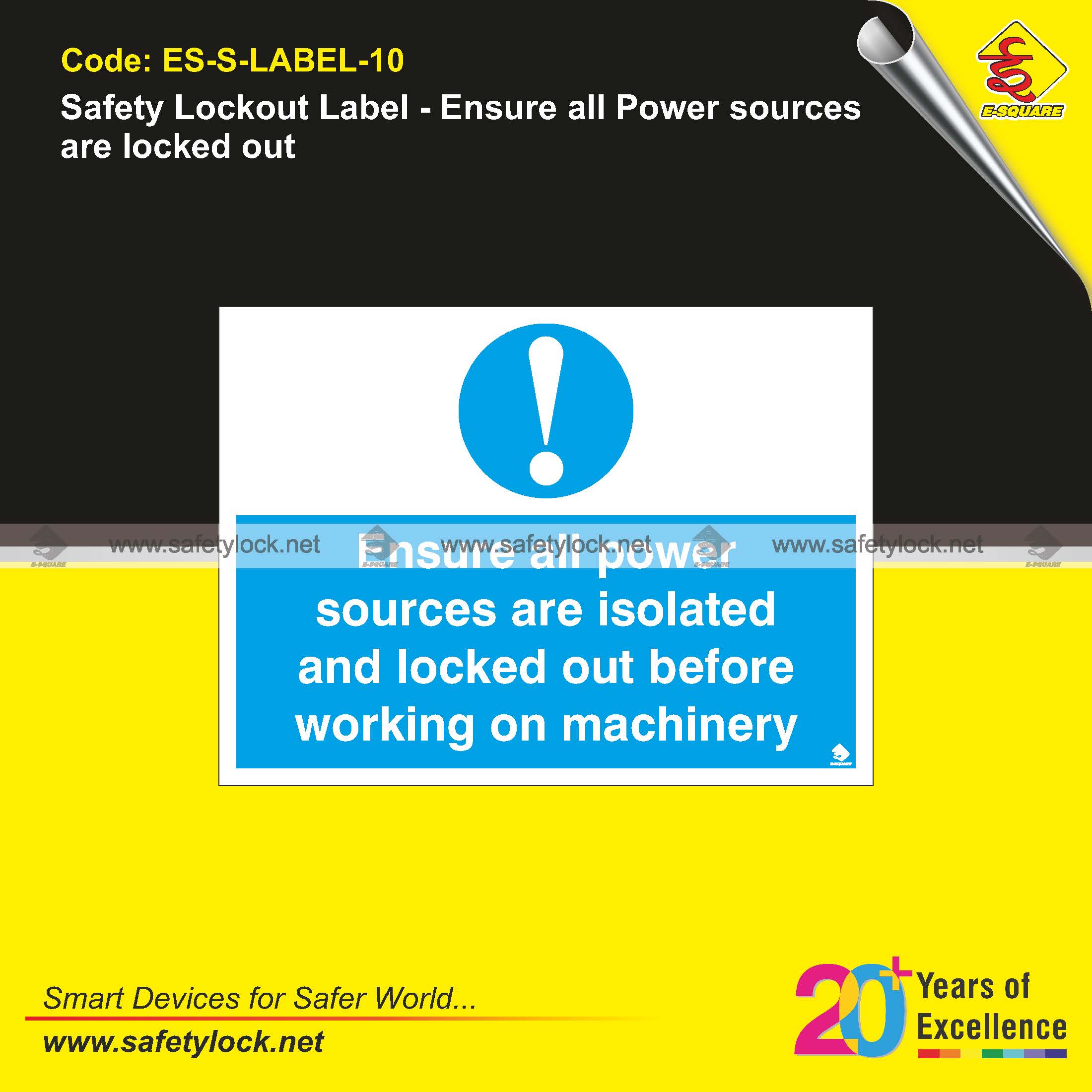 lockout labels manufacturer in India