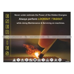 lockout poster - never underestimate the power of hidden energies