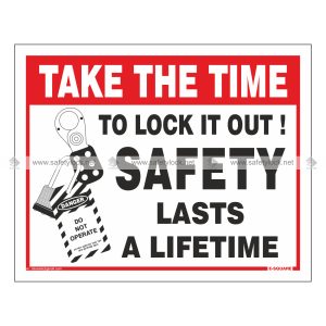 lockout safety signs