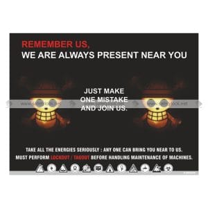 lockout tagout safety posters supplier
