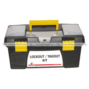 LOTO tool box to store lockout devices