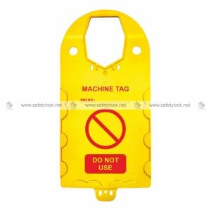 machine tag holder