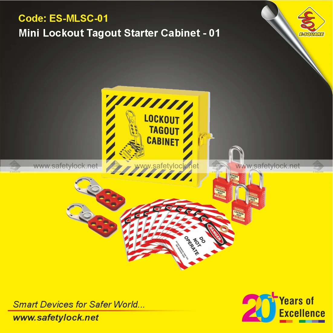 Mini Lockout Starter Cabinet for Group Lockout Procedures