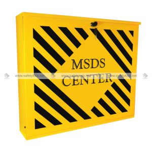 MSDS / SDS cabinet with key lock