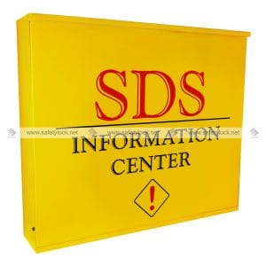 MSDS / SDS cabinet with magnetic lock