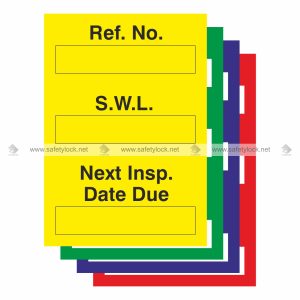 next inspection date due mini property tags