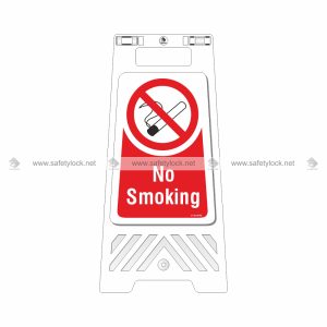 no smoking floor stand for safety