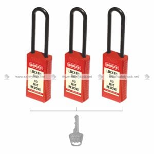 non-conductive di-electrical padlock
