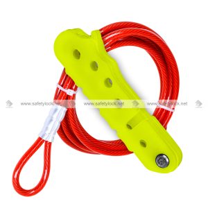 razor multipurpose cable lockout tagout device