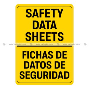 safety data sheets fichas de datos de seguridad sds signs