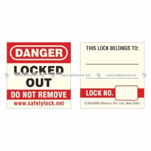 safety label for ES-PLSP padlock