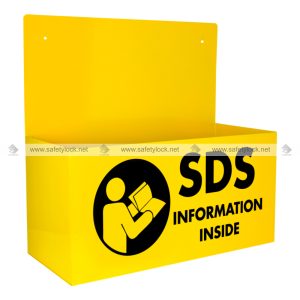 SDS information inside yellow