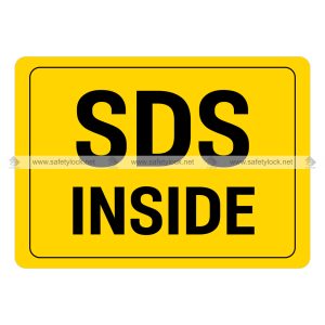 SDS signs for safety