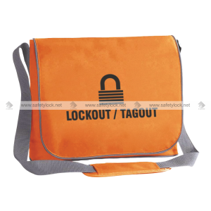 shoulder LOTO bag for lockout tagout devices
