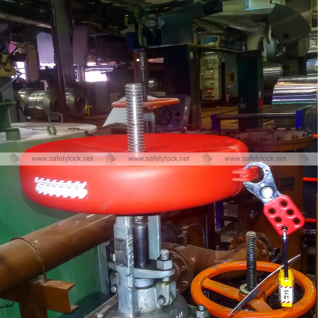 spindle gate valve lockout tagout