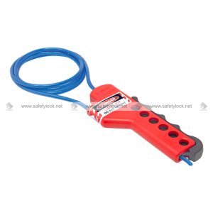 Squeezer Multipurpose Cable Lockout - Metallic Blue Cable