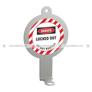 stainless steel electrical panel hole lockout device