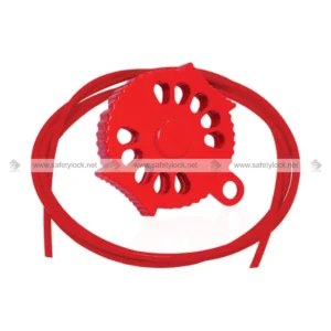 UMCL-HT Supplied with 2 Meter 4 mm PVC Coated Steel Cable for Industrial Lockout Tagout Safety and Energy Isolation by E-Square Alliance