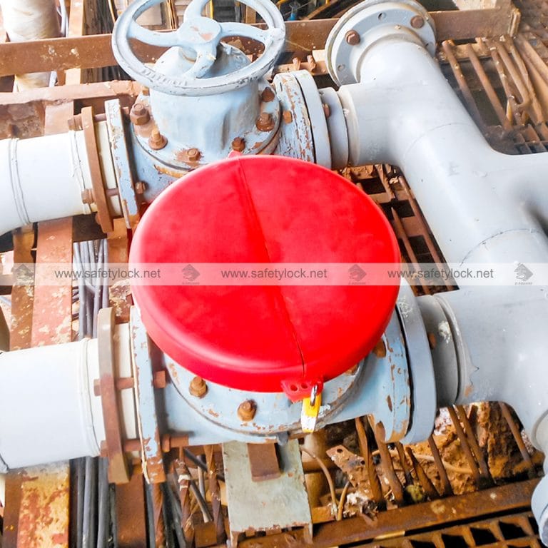 Large Size Gate Valve Lockout Tagout (LOTO) Device 10 to 13 inch