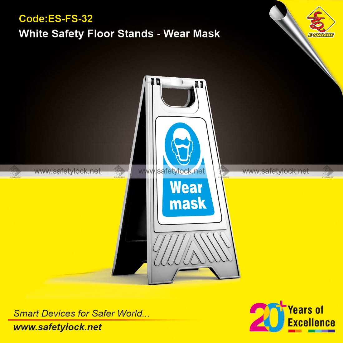 wear mask - floor stands