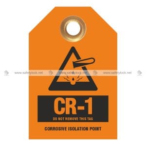 Standard Energy Source ID Tag - Corrosive Isolation Point