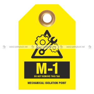 Standard Energy Source ID Tag - Mechanical Isolation Point