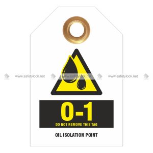 Energy Source ID Tag - Oil Isolation Point
