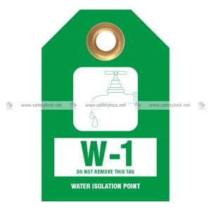 Standard Energy Source ID Tag - Water Isolation Point