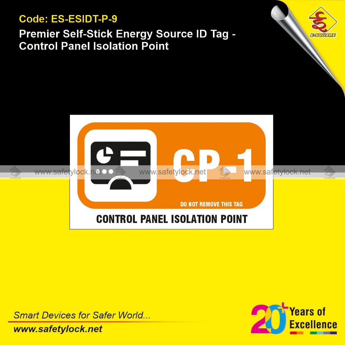 energy source id tags for control panel