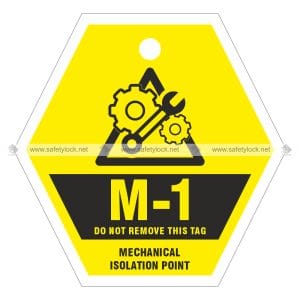 Hexagon shape mechanical energy source ID tags