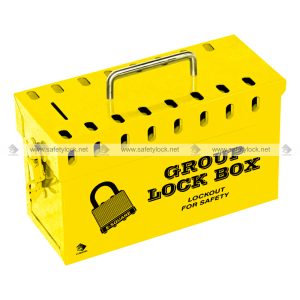 group lock box yellow color