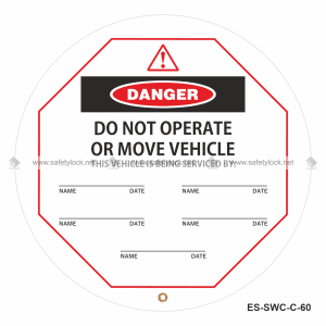 <b>Steering Wheel</b> Lockout Cover - <b>Model C</b> - ES-SWC-C-60